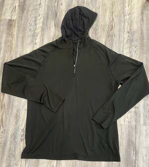 Lululemon Metal Vent Tech Hoodie Half-Zip Black